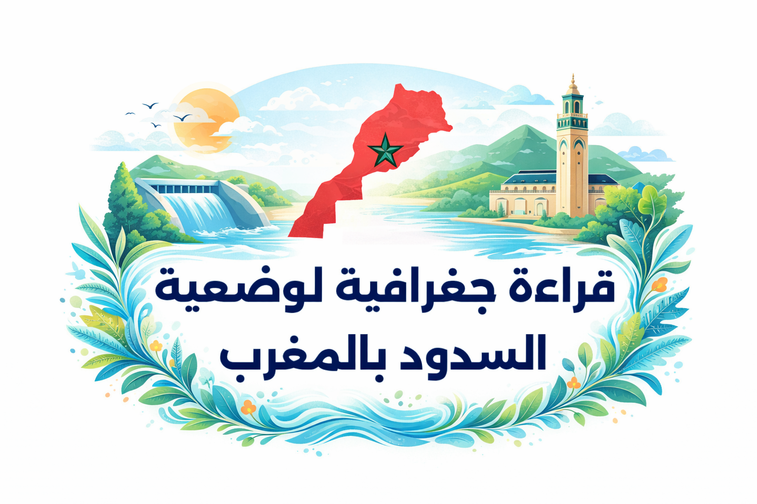 نشرة: قراءة جغرافية لوضعية السدود بالمغرب